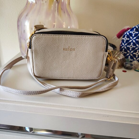 NWT Kedzie Vegan Leather Crossbody Block Bag Small - Picture 1 of 7